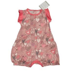 NWT Bestaroo 18-24M Love Flutter Sleeve Romper